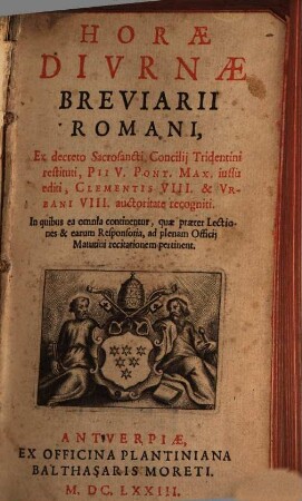 Horae diurnae Breviarii Romani