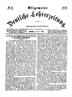 Die Reform des Volksschulwesens oder die Schulfrage in ihrer mögliche Durchführung