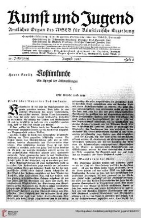 Heft 8 (August 1935)