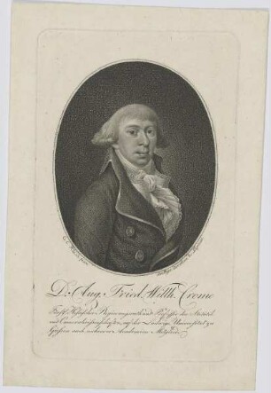 Bildnis des Aug. Fried. Wilh. Crome