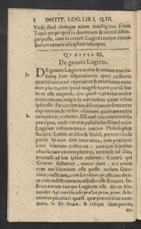 Quaestio III.