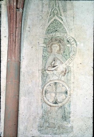 Elfter Apostel: Simon (Südseite, westliches Wandfeld)