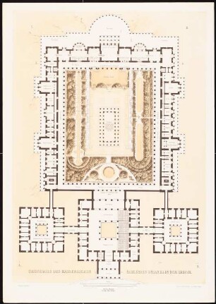 Schloss Orianda, Krim: Grundrisse des Schlosses