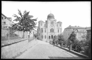 Bodenbach. Synagoge (1906-1907; Wilhelm Weber, Baufirma Putz - Weber)