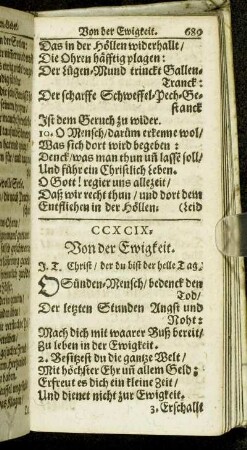Von der Ewigkeit.