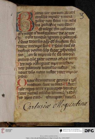 Psalterium non feriatum