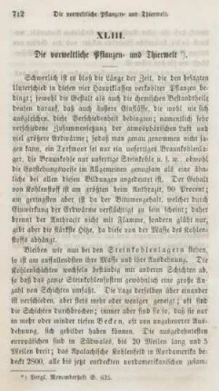 712-735 Die vorweltliche Pflanzen- und Thierwelt