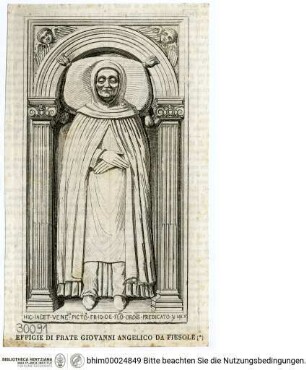 Grabplatte des Fra Angelico in Santa Maria sopra Minerva - Giovanni Angelico Da Fiesole