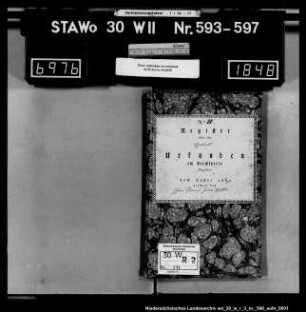Zivilstandsregister Parsau (Kanton Vorsfelde)