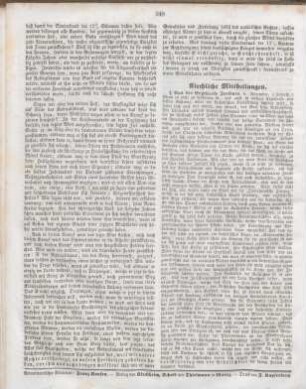 548 Kirchliche Mittheilungen