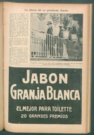 La silueta del ex presidente Huerta