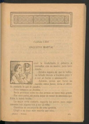 Capítulo LXIX - Angustia mortal