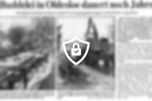 Buddelei in Oldesloe dauert noch Jahre