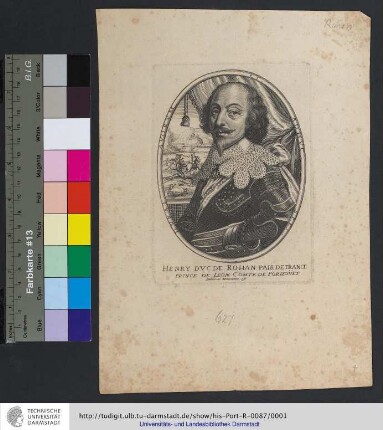 Henry Dvc De Rohan Pair De France Prince De Leon Comte De Porhovet / Balthasar Moncornet ex