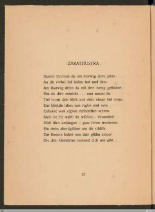 Zarathustra