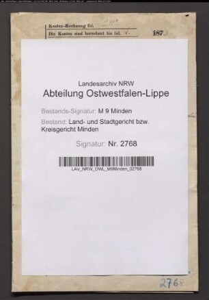 Erblasser: Wiegmann, Christoph Friedrich Wilhelm: