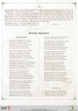 Poetische Blumenlese