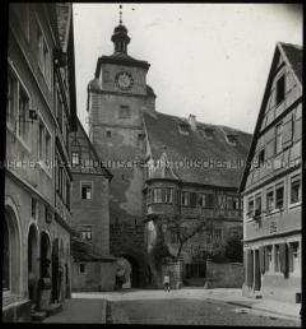 Wehrgang der Stadtmauer von Rothenburg ob der Tauber