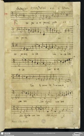 14 Andreas Pevernage: Pater peccavi in caelum