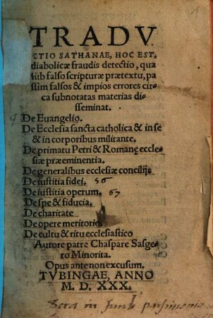 Ecclesiasticorvm Sacramentoru[m] pia iuxta atq[ue] erudita assertio, & diabolicae fraudis, qua ea oppugnat, detectio, co[n]futatioq[ue]