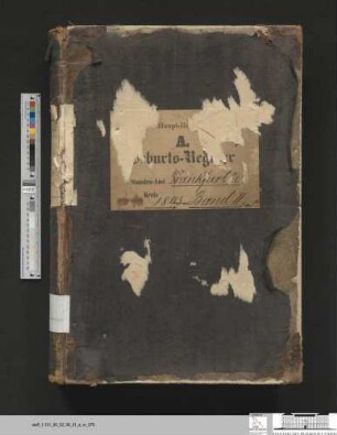 Geburtsregister Stadt Frankfurt (Oder) 1893, Urkunde 501-996