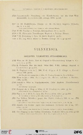 Viennensia (Nr. 2732-2790)