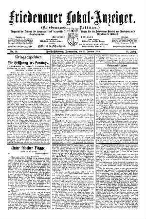 Nr. 11, 13.01.1916