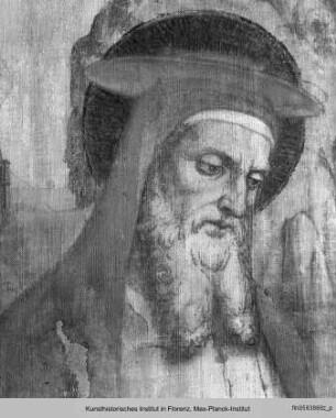Vier Heilige : Die Heiligen Erasmus und Hieronymus
