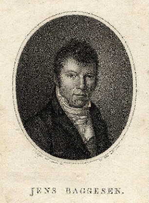 Bildnis von Jens Baggesen (1764-1826)