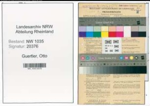 Entnazifizierung Otto Guertler , geb. 01.09.1899 (Steiger)