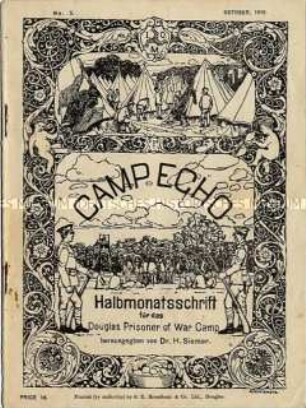 Lagerzeitung "Camp Echo" für deutsche Gefangene des Douglas Prisoner of War Camp