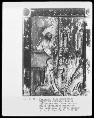 Reliefzyklus aus dem Leben der heiligen Maria Magdalena