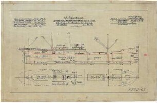 Koch-Werft, Baunummer 232, "Fredenhagen", Frachtdampfer