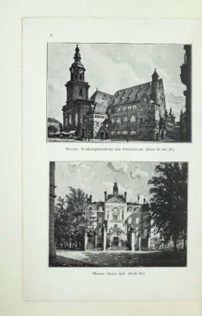 Worms: Dreifaltigkeitskirche und Cornelianum
