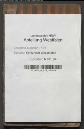 Urkundenregister des Notars Anton Graen zu Ringboke