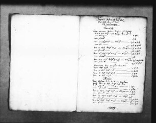 Sägemühlenordnung und Taxe des Holzes in Nürtingen (Folio Doppelblatt)