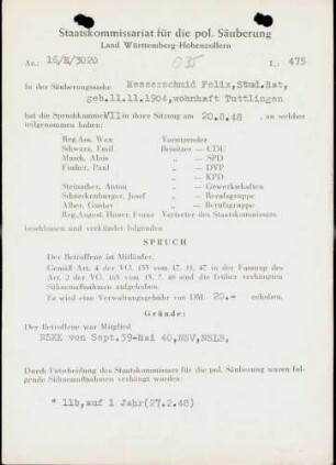 Messerschmid, Felix