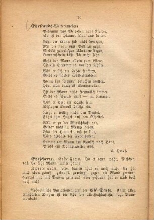 Ehestands=Wetteranzeiger.