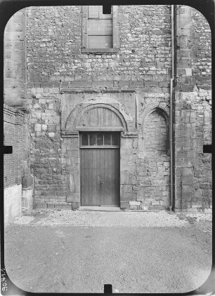Erfurt. Reglerkirche St. Augustinus (Baubeginn 1130). Portal