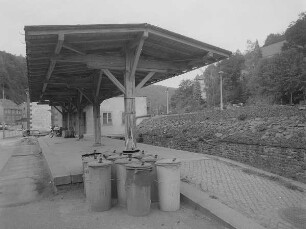 Glashütte Bahnhof, Bahnsteig