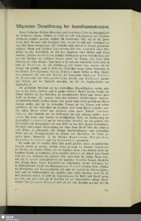 Allgemeine Verwilderung der Komödiantentruppen