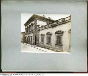 IV Florence ArchitectureFlorenz, Palazzo Pandolfini, Fassade - Rotes Album IV (Florenz, Architektur)