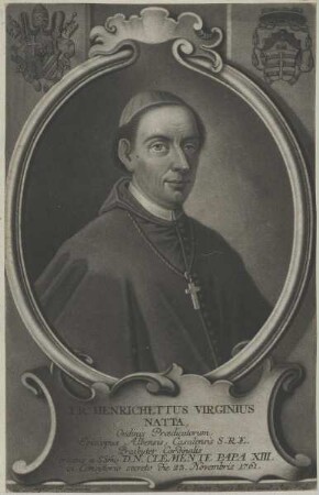 Bildnis des Henrichettus Virginius Natta