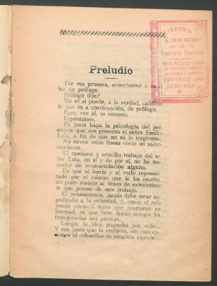 Preludio