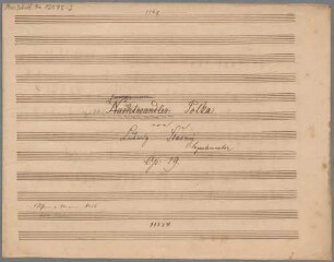 Nachtwandler-Polka, pf, op. 29. - BSB Mus.Schott.Ha 12075-2