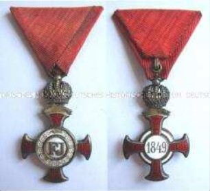 Goldenes Zivil-Verdienstkreuz mit Krone, Kaisertum Österreich
