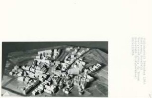 Sanierung Hersfeld, Bad Hersfeld (Diplomarbeit bei Bernhard Hermkes): Modellfoto