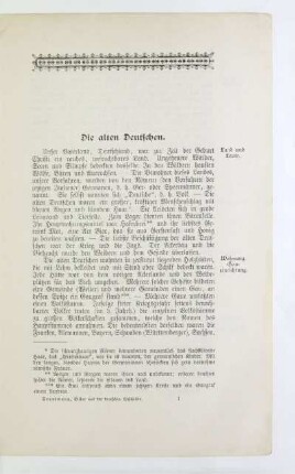 Die alten Deutschen