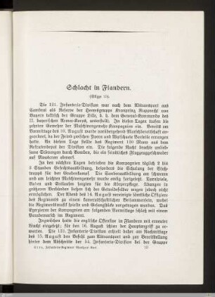 Schlacht in Flandern