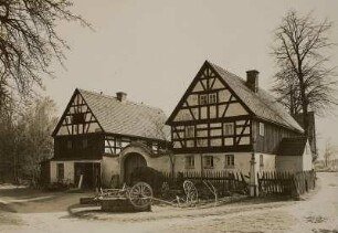 Zerna, Dorfschmiede : Zerna. Dorfschmiede. Außenansicht